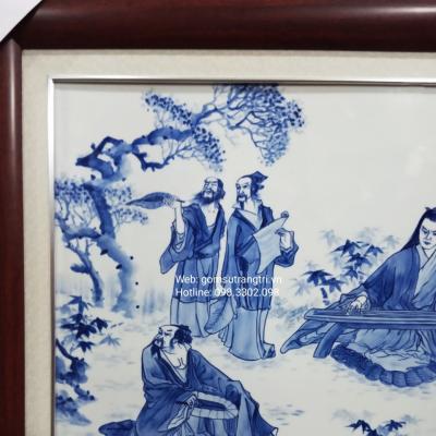 Tranh Trúc Lâm Thất Hiền